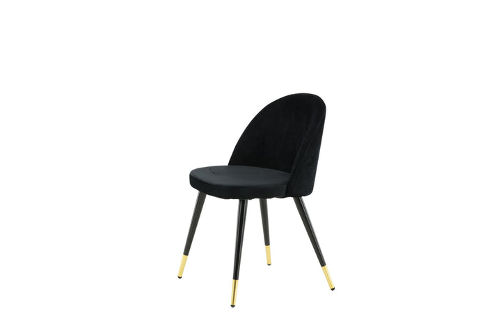 Venture Home Velvet 2-pack Brass Black