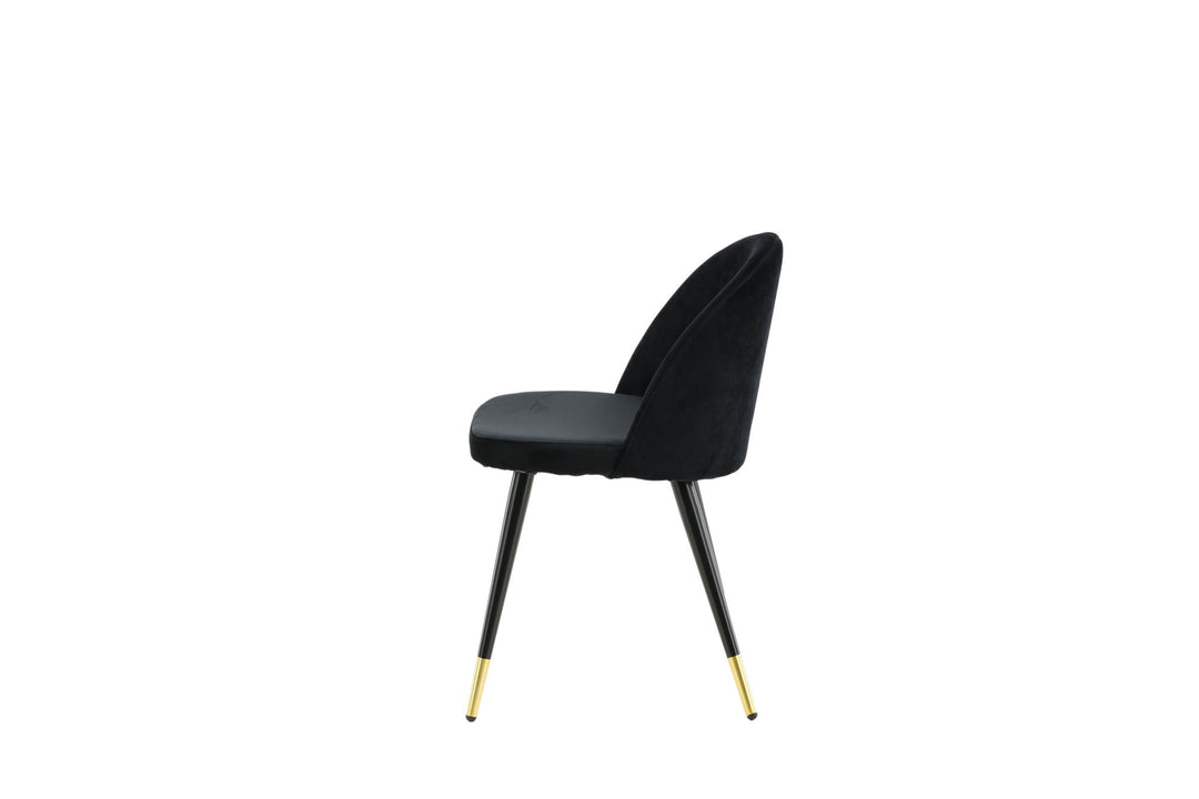 Venture Home Velvet 2-pack Brass Black