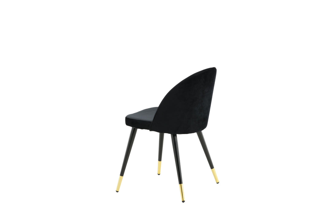 Venture Home Velvet 2-pack Brass Black