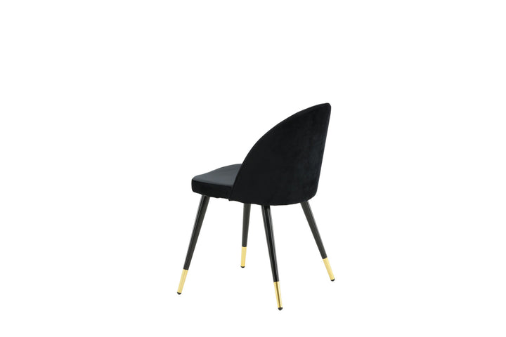 Venture Home Velvet 2-pack Brass Black