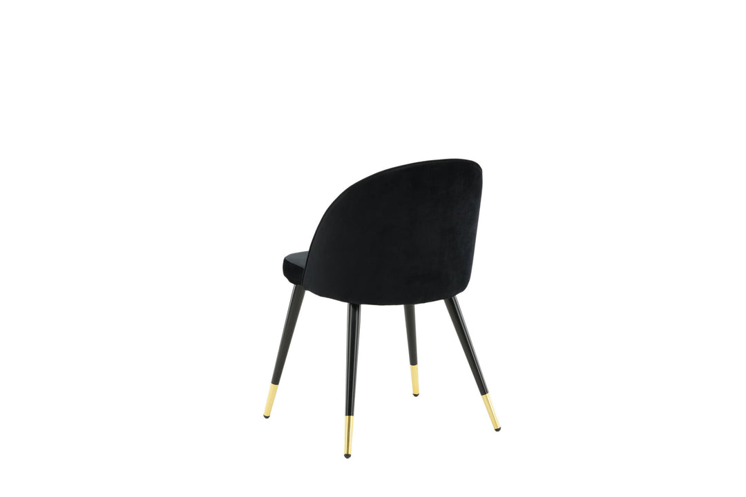 Venture Home Velvet 2-pack Brass Black