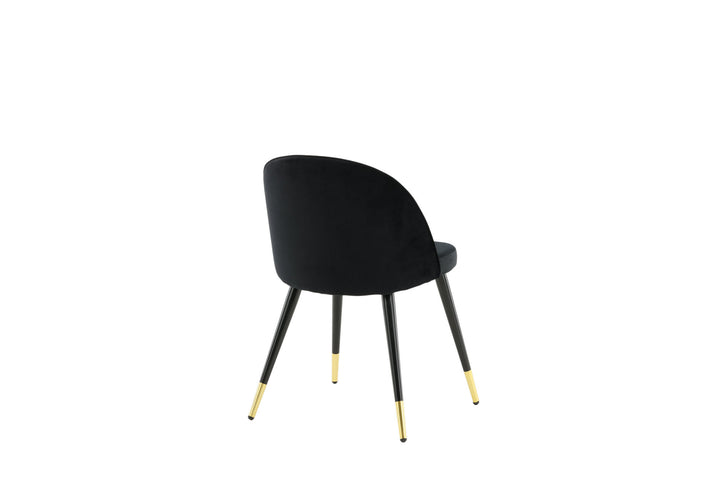 Venture Home Velvet 2-pack Brass Black