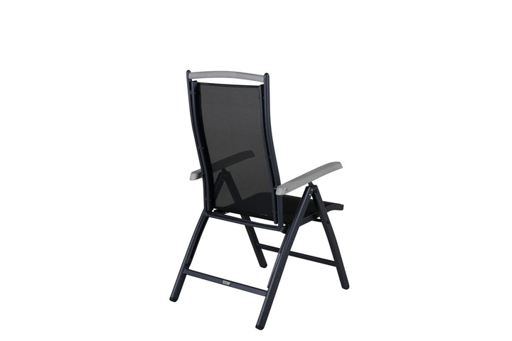 Venture Home Albany 5:pos Chair 2-pack - Black/Black