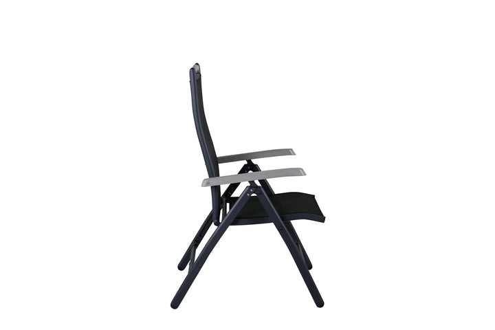 Venture Home Albany 5:pos Chair 2-pack - Black/Black