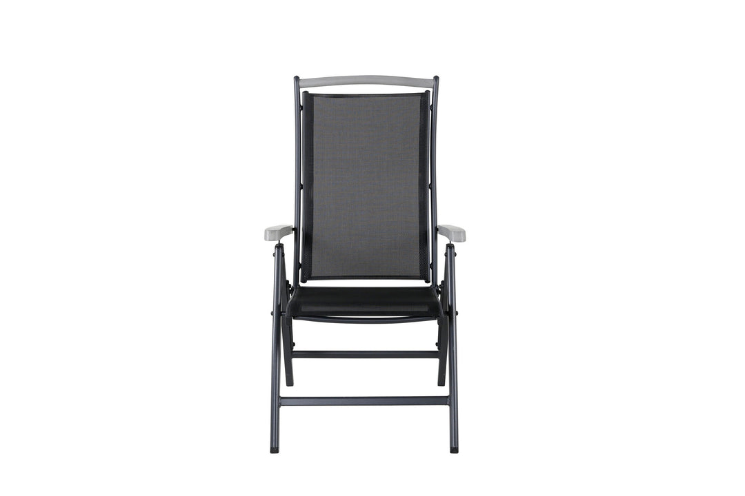 Venture Home Albany 5:pos Chair 2-pack - Black/Black