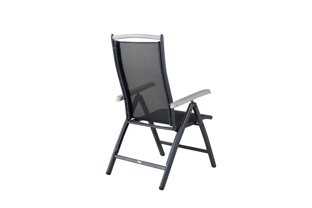 Venture Home Albany 5:pos Chair 2-pack - Black/Black