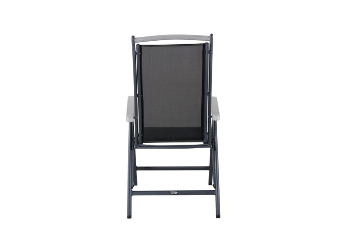 Venture Home Albany 5:pos Chair 2-pack - Black/Black