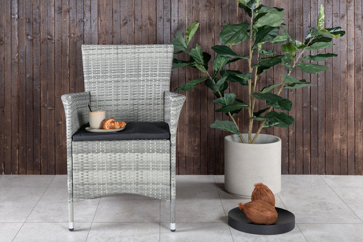 Venture Home Knick Karmstol 2-pack - Grå