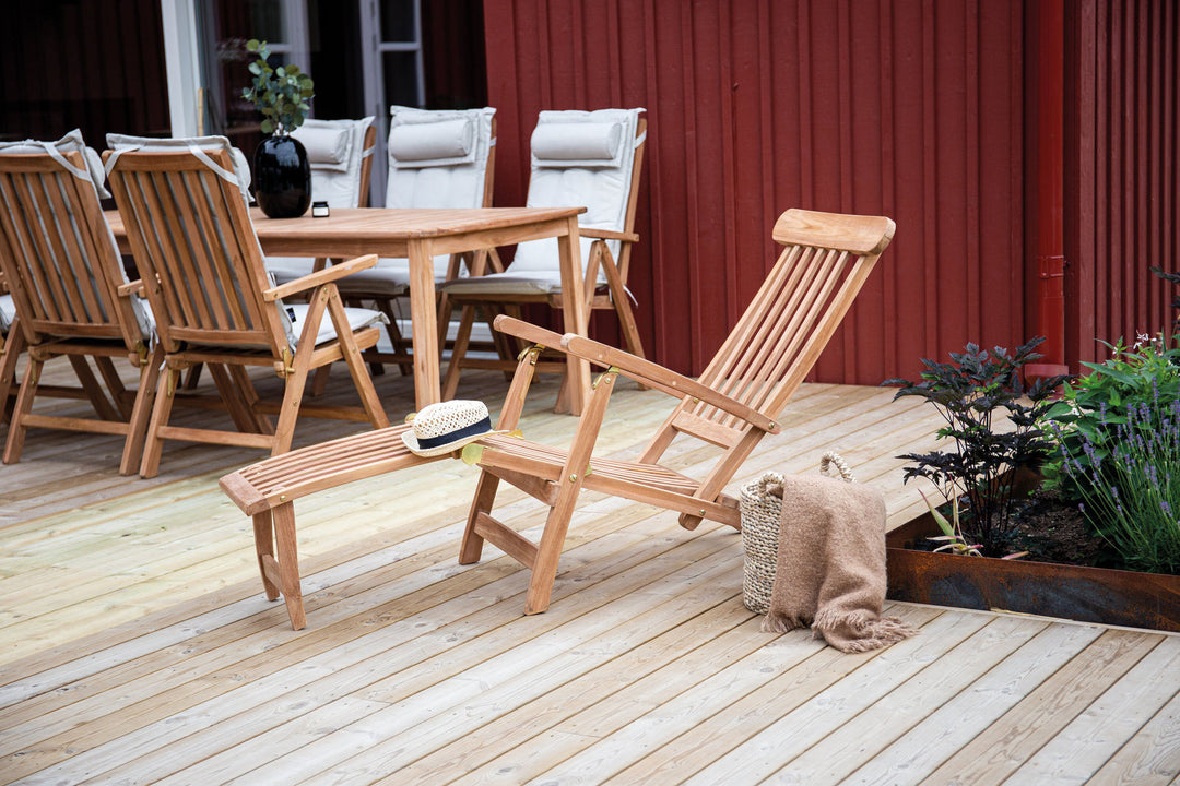 Venture Home Kenya Sunbed - Teak - Ersätts av 9531-244