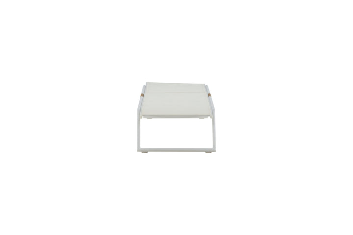 Venture Home Mexico Sun Lounge 2-pack - White/Teak