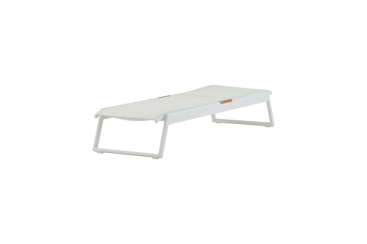 Venture Home Mexico Sun Lounge 2-pack - White/Teak