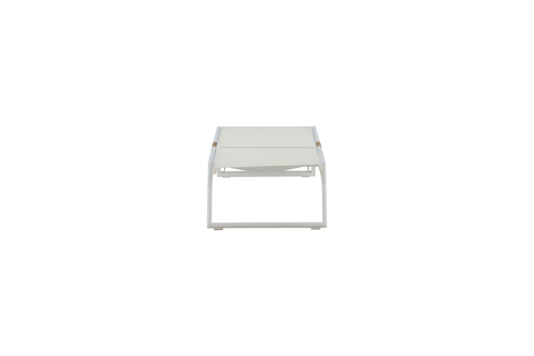 Venture Home Mexico Sun Lounge 2-pack - White/Teak