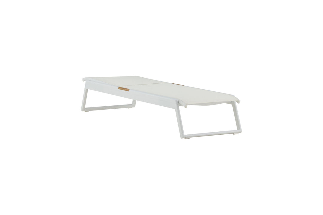 Venture Home Mexico Sun Lounge 2-pack - White/Teak