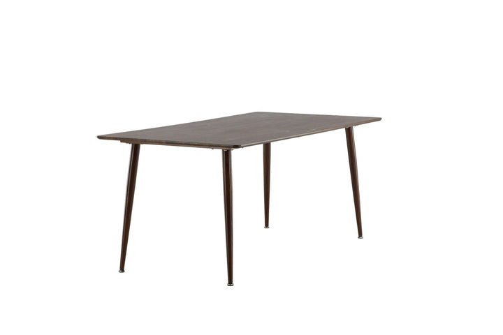 Venture Home Polar Dining Table 180 cm - Walnut top - Walnut Legs