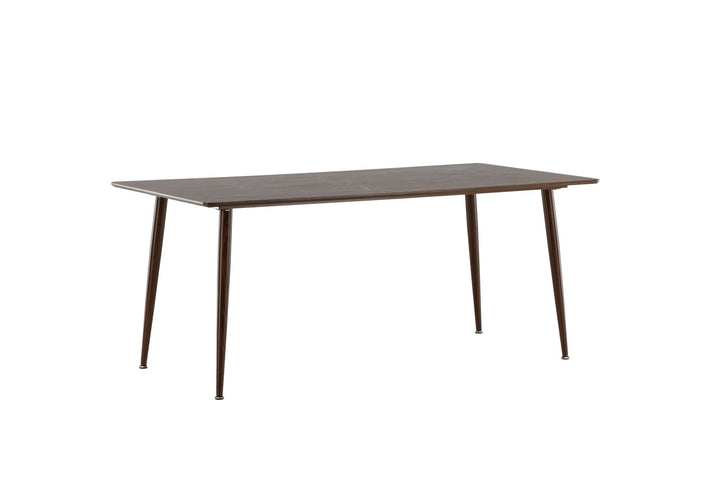 Venture Home Polar Dining Table 180 cm - Walnut top - Walnut Legs