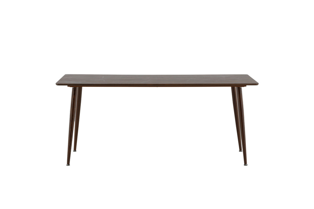 Venture Home Polar Dining Table 180 cm - Walnut top - Walnut Legs