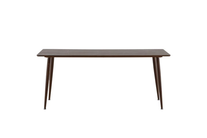Venture Home Polar Dining Table 180 cm - Walnut top - Walnut Legs