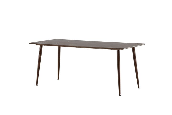 Venture Home Polar Dining Table 180 cm - Walnut top - Walnut Legs