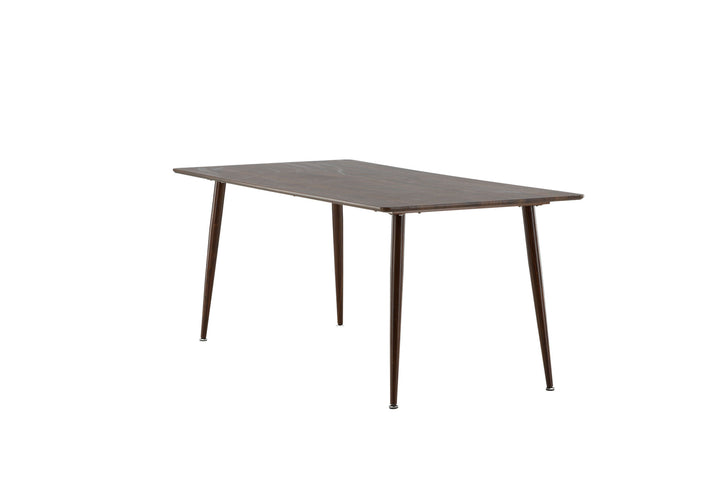 Venture Home Polar Dining Table 180 cm - Walnut top - Walnut Legs