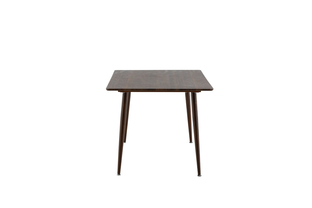 Venture Home Polar Dining Table 180 cm - Walnut top - Walnut Legs