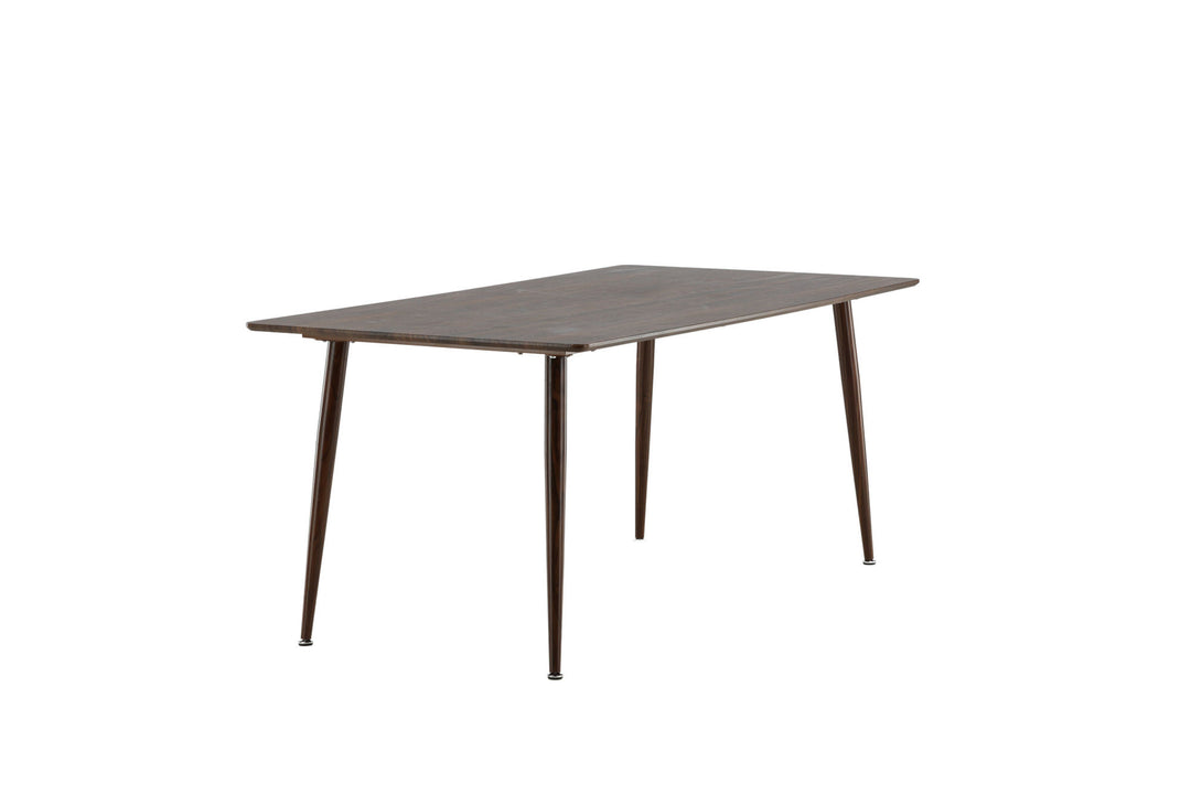 Venture Home Polar Dining Table 180 cm - Walnut top - Walnut Legs