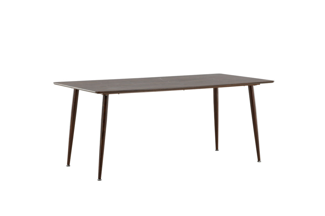 Venture Home Polar Dining Table 180 cm - Walnut top - Walnut Legs