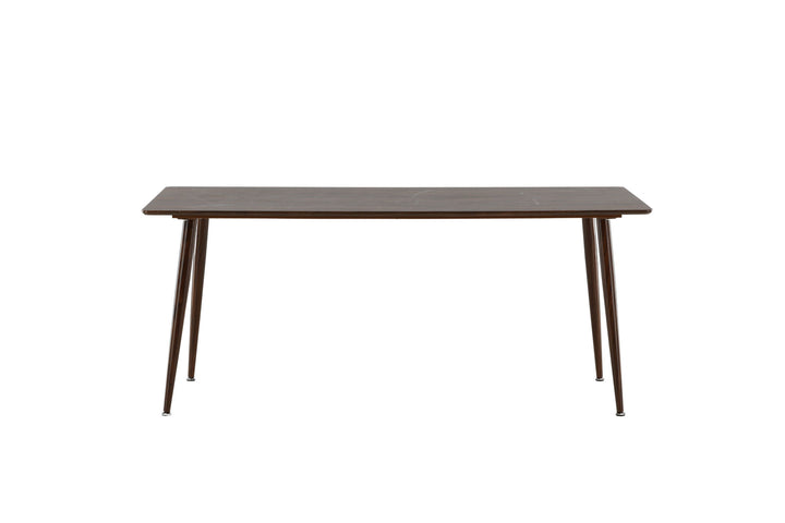 Venture Home Polar Dining Table 180 cm - Walnut top - Walnut Legs