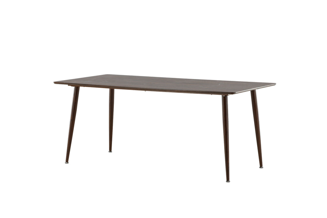 Venture Home Polar Dining Table 180 cm - Walnut top - Walnut Legs