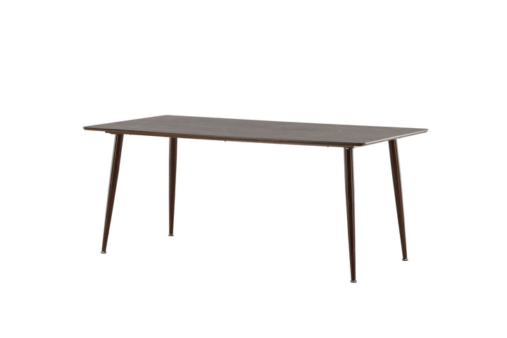 Venture Home Polar Dining Table 180 cm - Walnut top - Walnut Legs