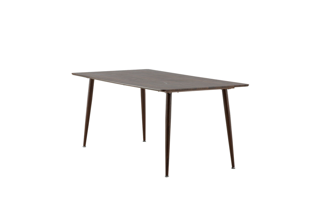 Venture Home Polar Dining Table 180 cm - Walnut top - Walnut Legs