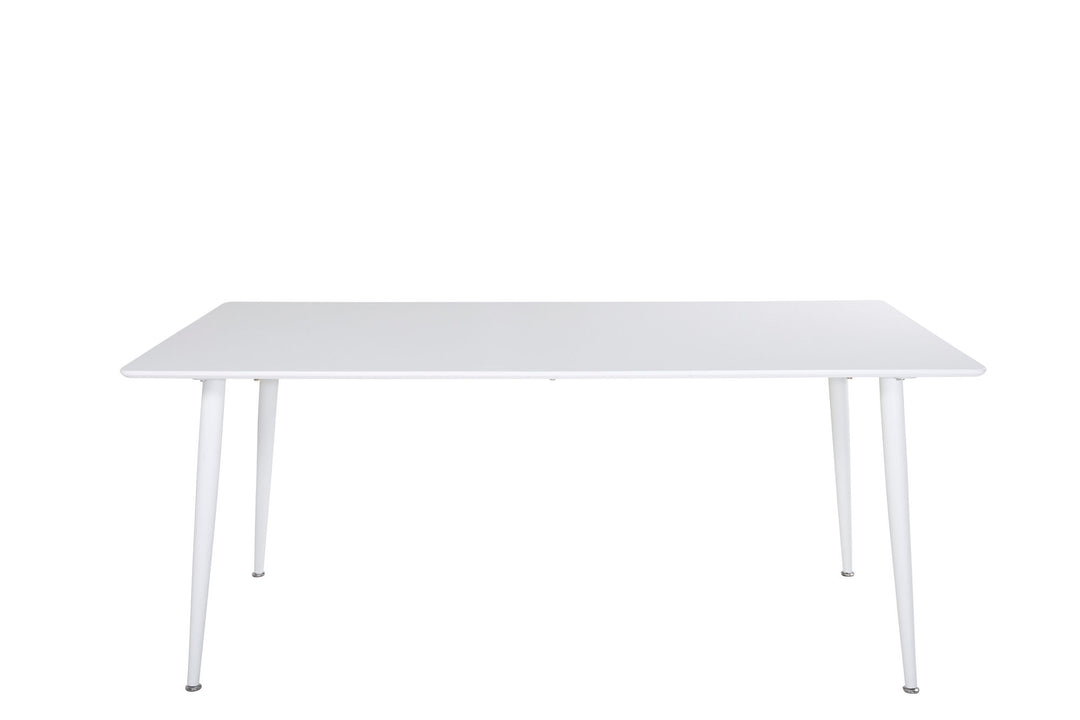 Venture Home Polar Dining table 180 cm - White top / White Legs
