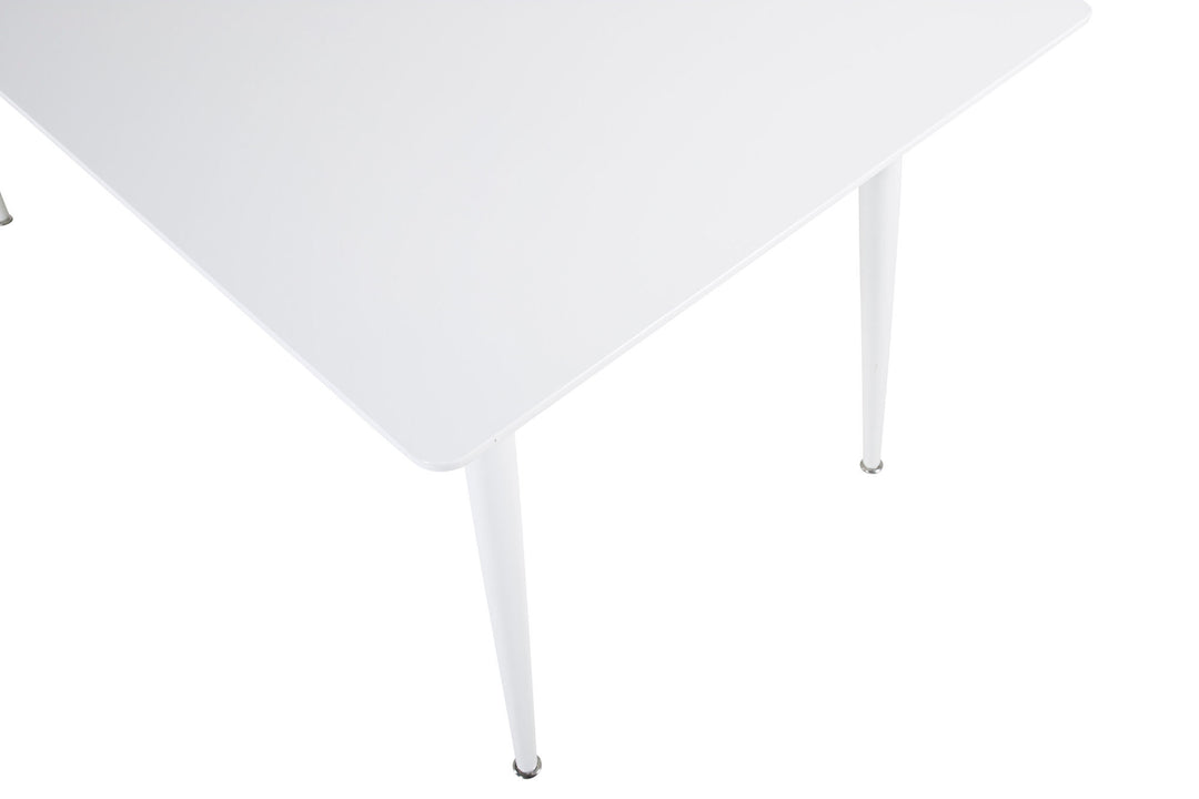 Venture Home Polar Dining table 180 cm - White top / White Legs