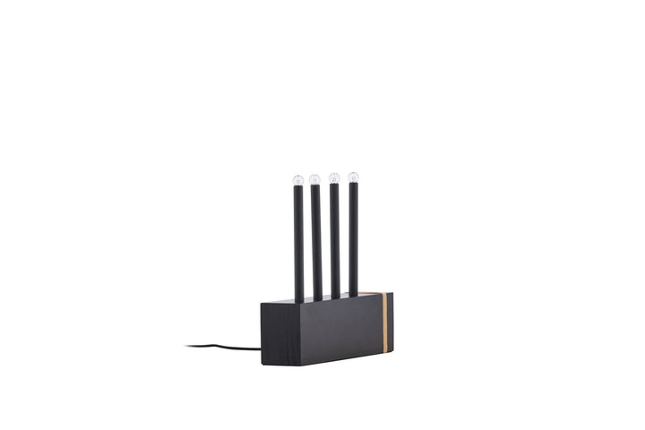Venture Home Fjällberget Candlestick  - Black  /