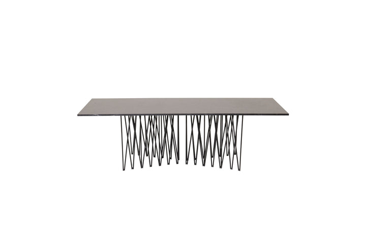 Furniture Fashion Stone - Sofa Table - Artifical Stone / Black