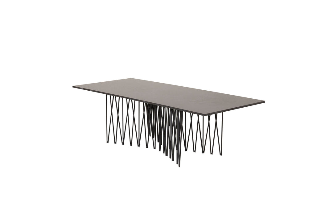 Furniture Fashion Stone - Sofa Table - Artifical Stone / Black