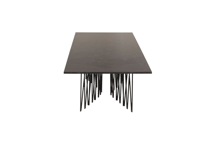 Furniture Fashion Stone - Sofa Table - Artifical Stone / Black