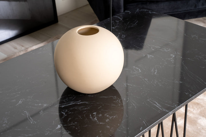 Furniture Fashion Stone - Sofa Table - Artifical Stone / Black