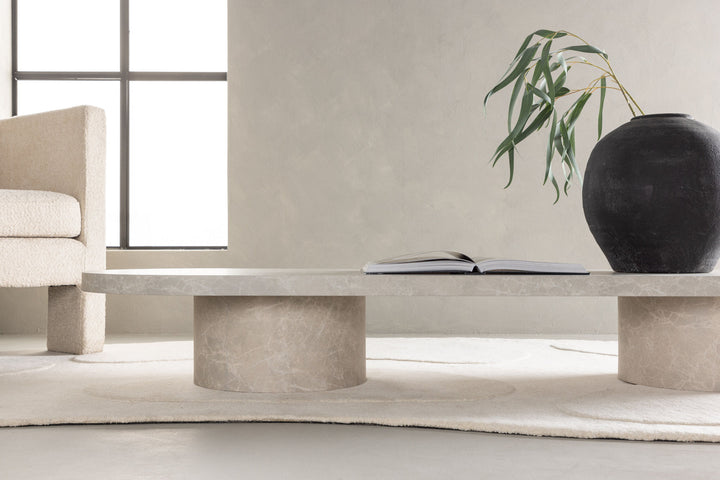 Venture Home Narvik Sofa table  - Beige /  MDF