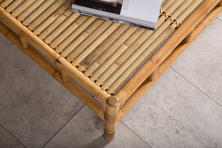 Venture Home Cane Sofa Table - 70*120cm Bamboo