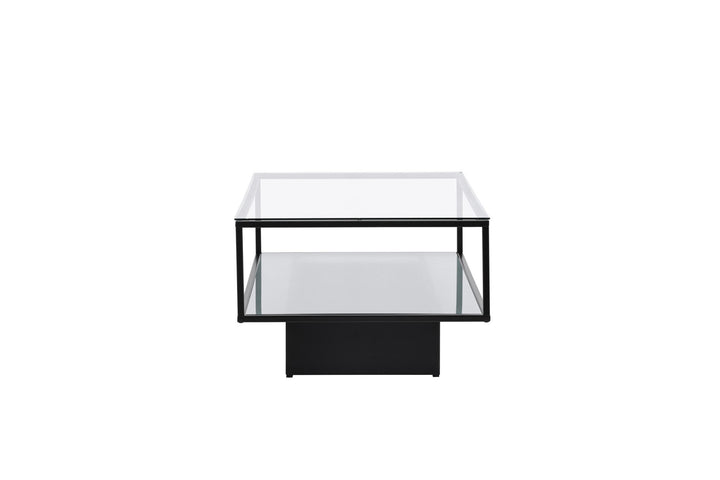 Furniture Fashion Maglehem - Sofa Table - Glass / Black