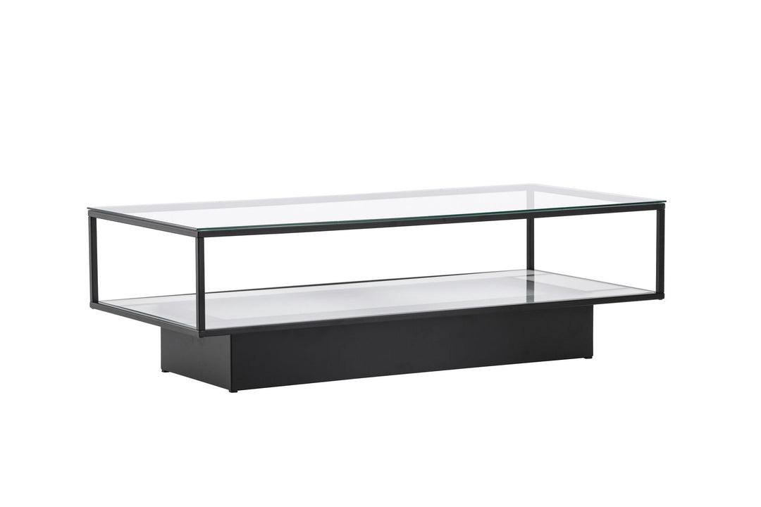 Furniture Fashion Maglehem - Sofa Table - Glass / Black