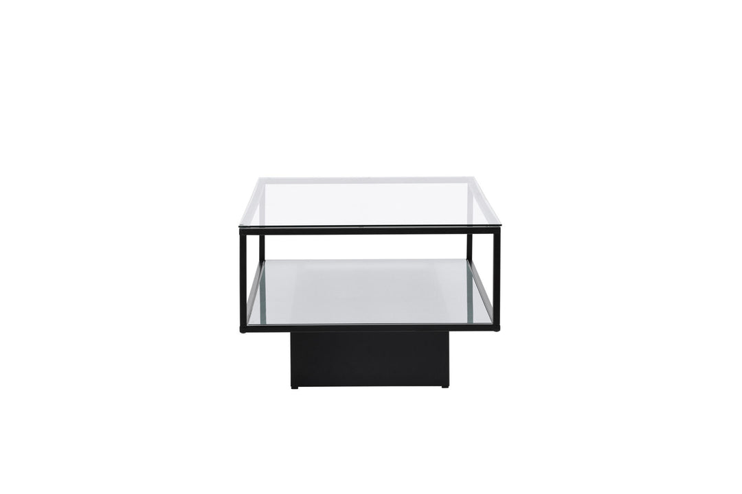 Furniture Fashion Maglehem - Sofa Table - Glass / Black