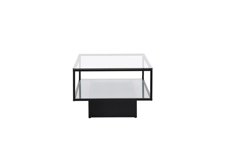 Furniture Fashion Maglehem - Sofa Table - Glass / Black