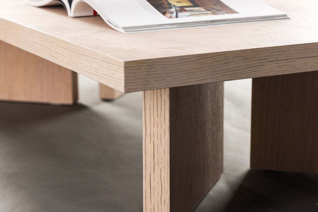 Vind Bassholmen Sofa table  - Whitewash / Whitewash MDF