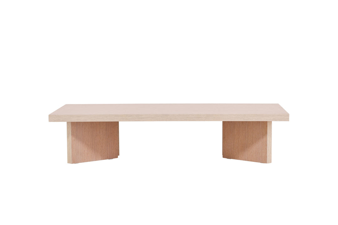 Vind Bassholmen Sofa table  - Whitewash / Whitewash MDF