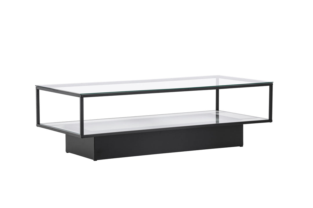 Furniture Fashion Maglehem - Sofa Table - Glass / Black