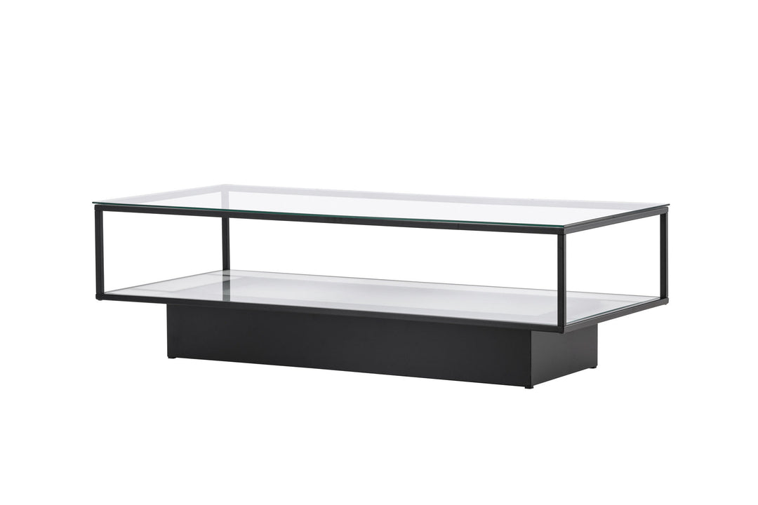 Furniture Fashion Maglehem - Sofa Table - Glass / Black