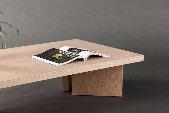 Vind Bassholmen Sofa table  - Whitewash / Whitewash MDF