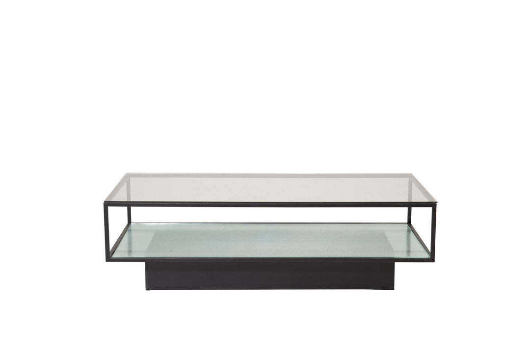 Furniture Fashion Maglehem - Sofa Table - Glass / Black