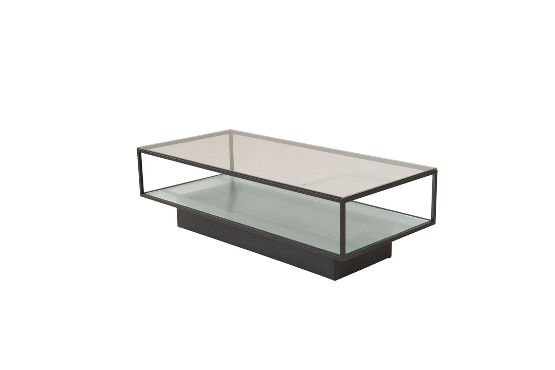 Furniture Fashion Maglehem - Sofa Table - Glass / Black